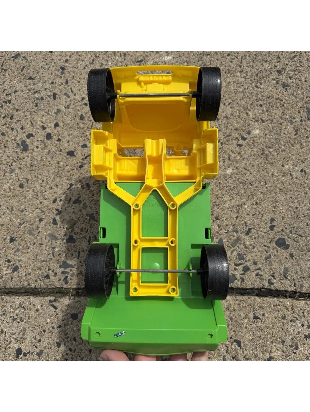 Vintage Processed Plastic Co. Recycling Lift Truck Toy Chevy GMC 1970 USA Made